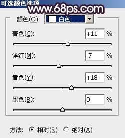 橙色调，泛白照片调出晨曦色调教程_www.utobao.com