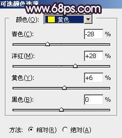 橙色调，泛白照片调出晨曦色调教程_www.utobao.com