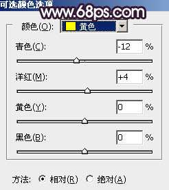 橙色调，泛白照片调出晨曦色调教程_www.utobao.com