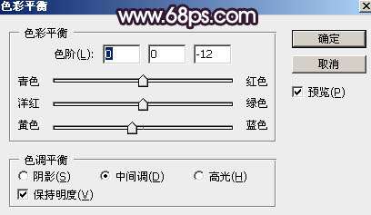 橙色调，泛白照片调出晨曦色调教程_www.utobao.com