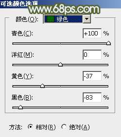 粉色调，ps调出粉调的绿蜜糖效果照片