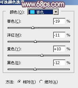 青红色，ps调出暗暗的青红色调照片