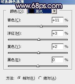 紫色调，调出橙紫色人像照片教程_www.utobao.com