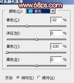 黄色调，ps做出霞光般的橙黄色调照片。_www.utobao.com