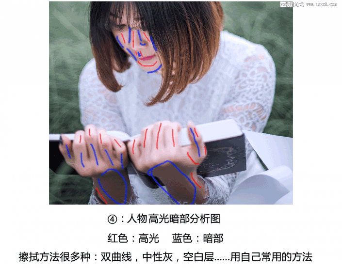 小清新，用PS调出人像室外小清新人像_www.utobao.com