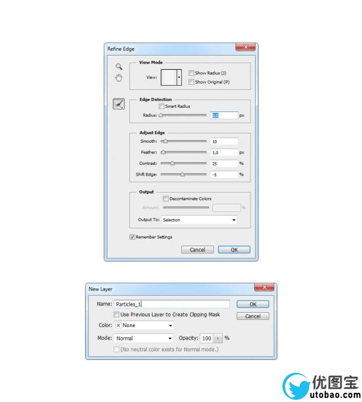 人像后期，用PS创建一个黑暗效果的欧美范人像_www.utobao.com