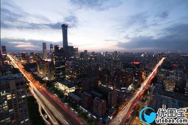 夜景调色，城市风景夜景调色经验分享_www.utobao.com