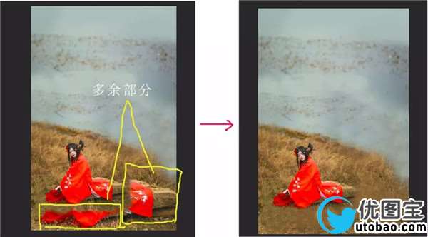 复古色，用PS调出古装人像复古感色调_www.utobao.com