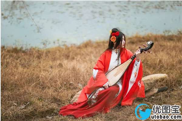 复古色，用PS调出古装人像复古感色调_www.utobao.com