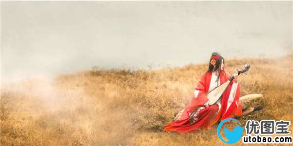 复古色，用PS调出古装人像复古感色调_www.utobao.com