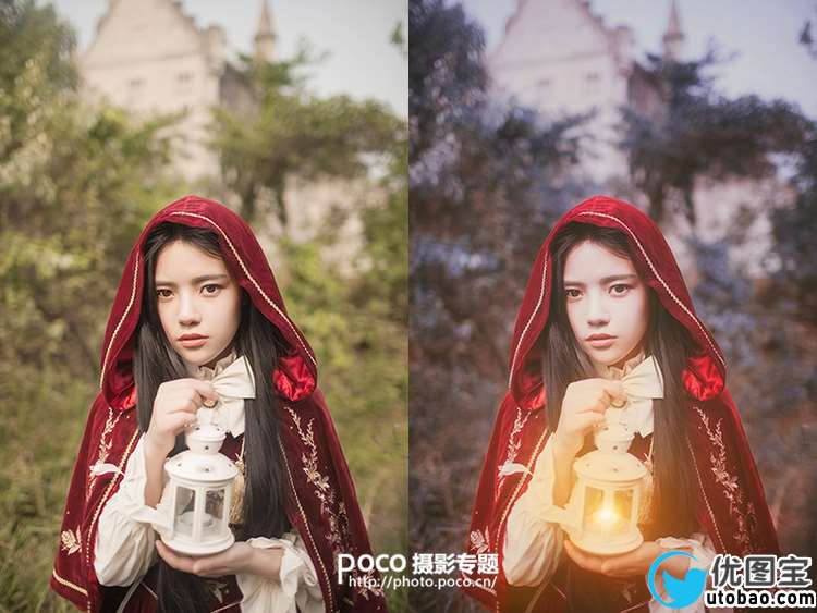 人像后期,调出魔幻电影风感觉_www.utobao.com