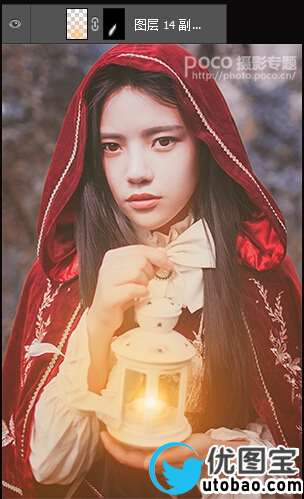 人像后期,调出魔幻电影风感觉_www.utobao.com