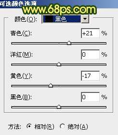 黄色调，调出黄褐色人像照片_www.utobao.com