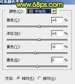 黄色调，调出黄褐色人像照片_www.utobao.com