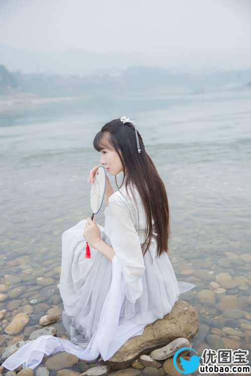 摄影后期,调出清新仙气古风照片_www.utobao.com