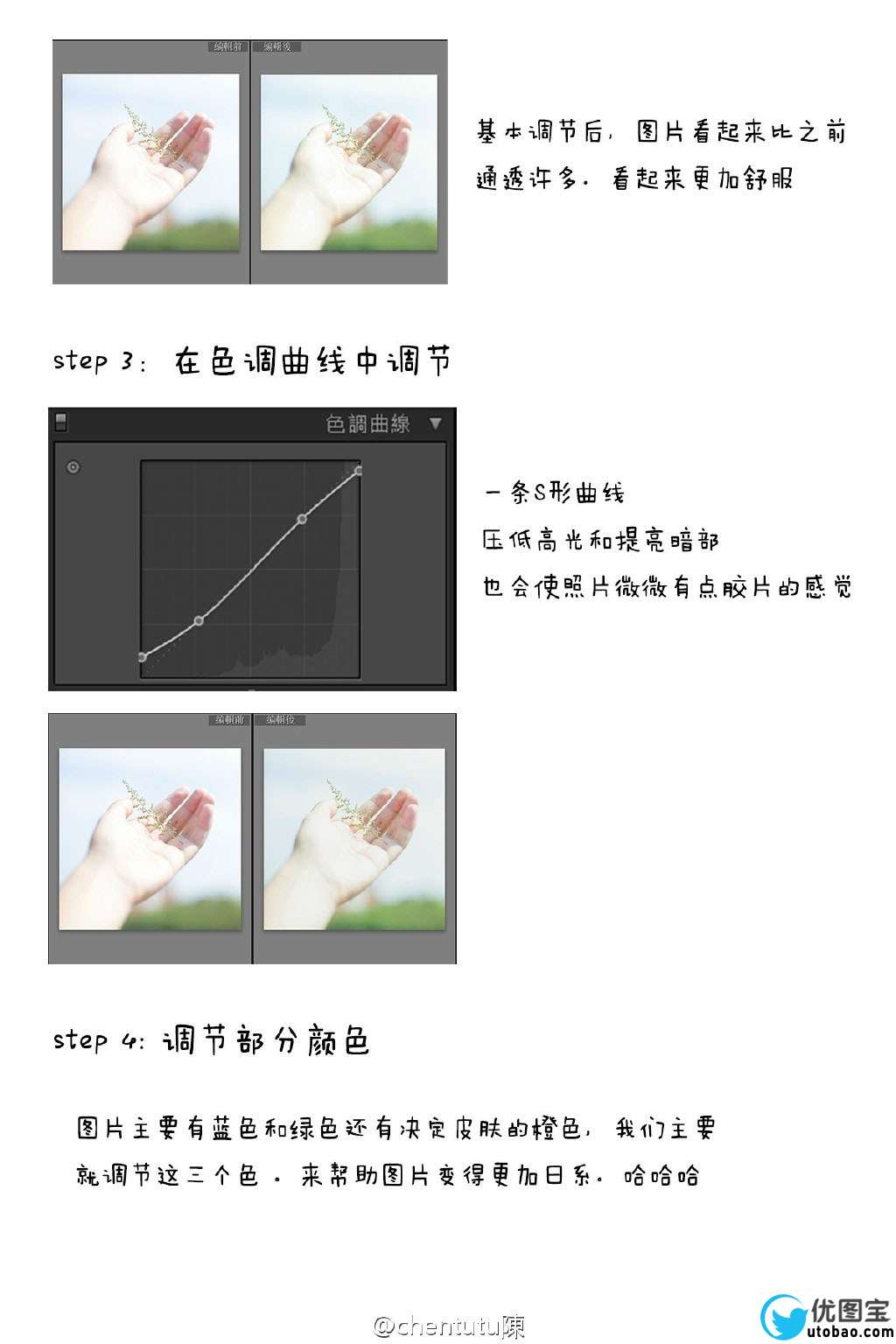 小清晰，用LR调出日系小清新照片_www.utobao.com