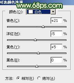 橙色调，调出高对比的暗调橙绿色照片教程_www.utobao.com