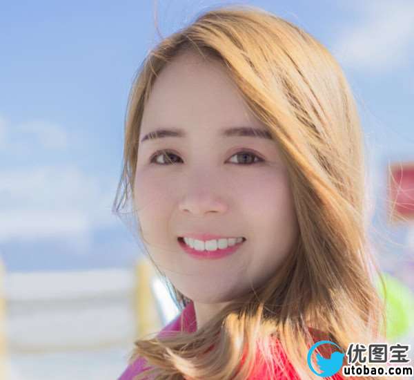 甜美效果，调出甜美通透的人像效果教程_www.utobao.com