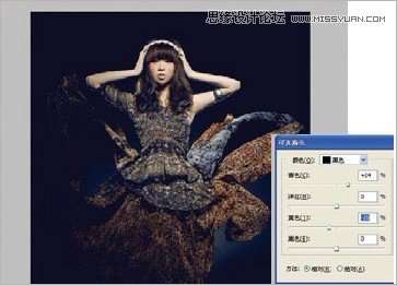 Photoshop调出大气的后期人像唯美效果,PS教程,16xx8.com教程网