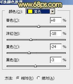 黄色调，ps制作霞光般的黄色调及光线教程_www.utobao.com