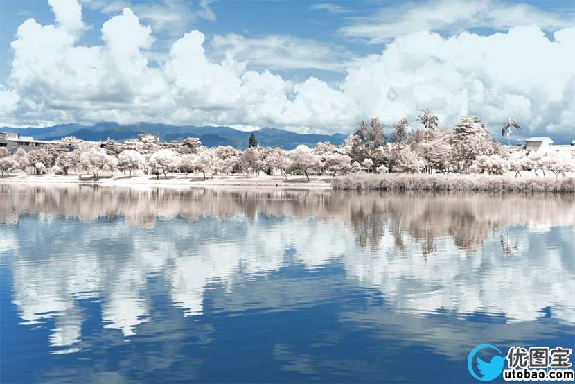 红外线效果,调出超梦幻的红外线照片效果_www.utobao.com