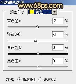 橙色调，ps调出秋天感觉的暖色调照片_www.utobao.com