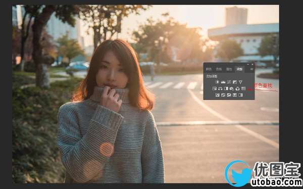 人像后期，逆光人像的处理方法_www.utobao.com