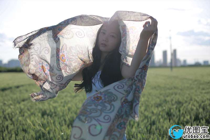 人像后期,调出高饱和度和高对比照片_www.utobao.com
