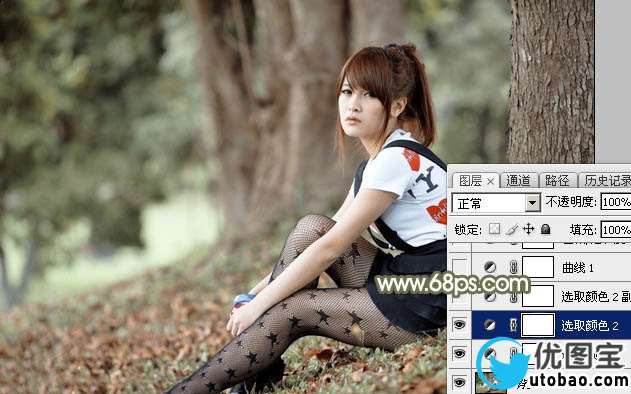 Photoshop调出中性淡暖色的图片实例