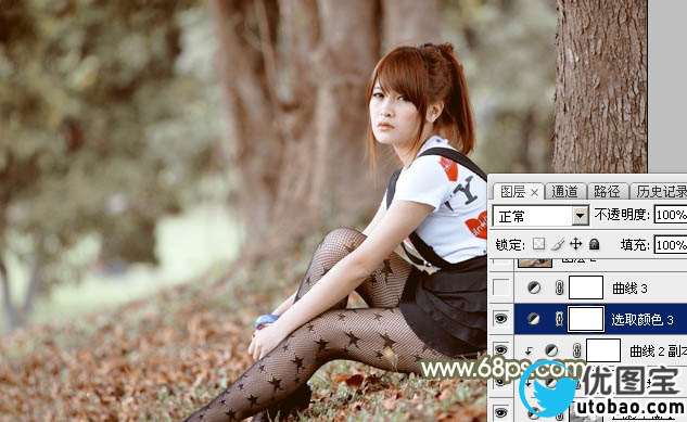 Photoshop调出中性淡暖色的图片实例