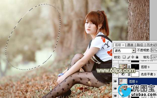 Photoshop调出中性淡暖色的图片实例
