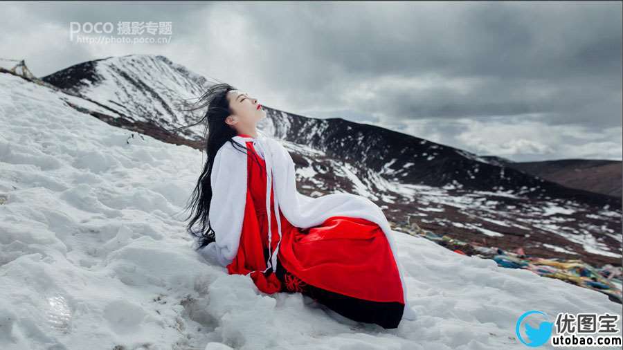 写真后期,唯美古风的写真拍摄及后期思路_www.utobao.com