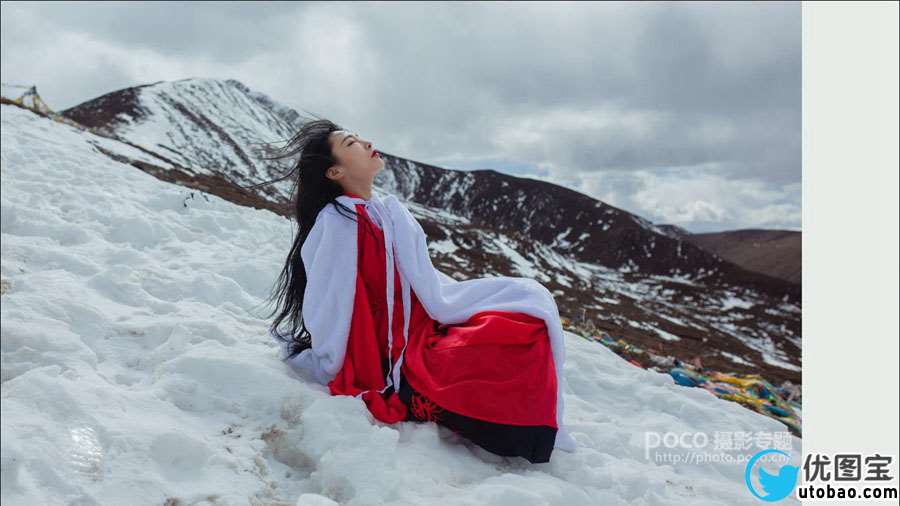 写真后期,唯美古风的写真拍摄及后期思路_www.utobao.com