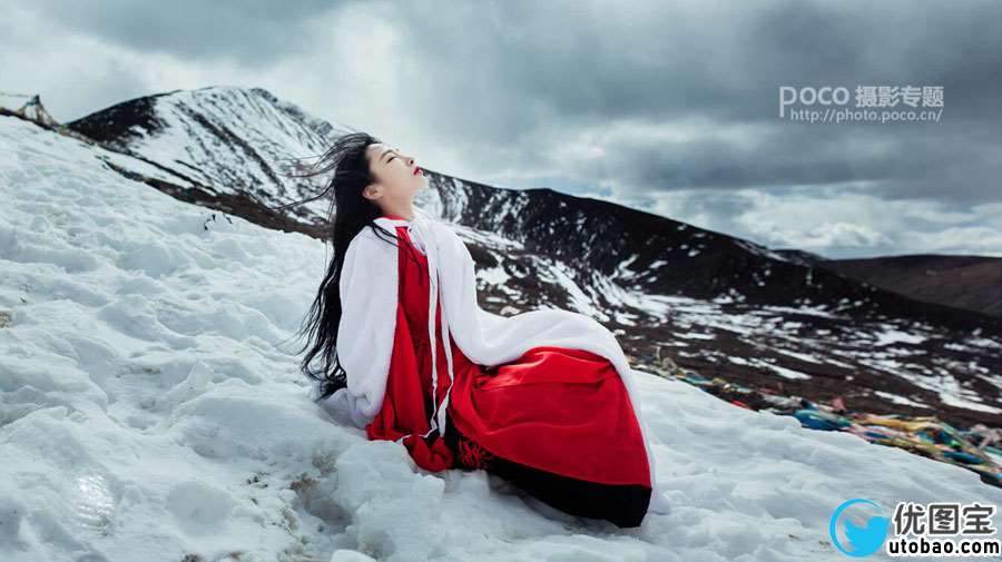 写真后期，唯美古风的写真拍摄及后期思路_www.utobao.com