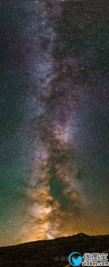 夜景调色，调银河星空照片教程_www.utobao.com