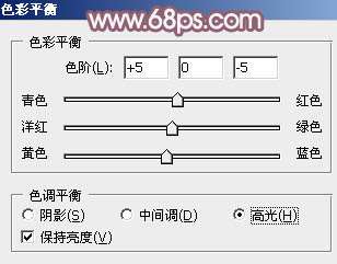 Photoshop给写真美女加上唯美的淡调蓝红色