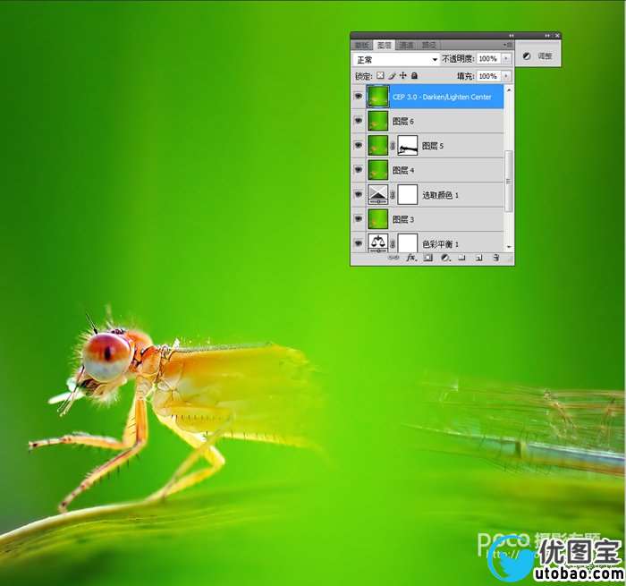 精修虫片图片教程_ps教程自学网(www.utobao.com) 精修虫片图片教程