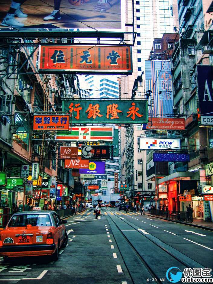 怀旧色，用PS调出纯正的“港味”照片_www.utobao.com