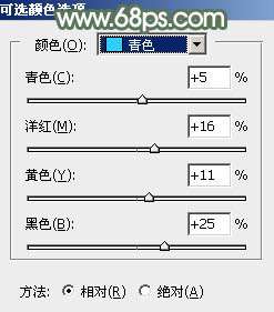 绿色调，ps调出淡淡的粉绿色调效果教程