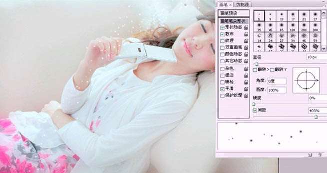 青色调，调出淡青色人像照片_www.utobao.com