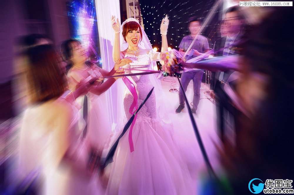 Photoshop详细解析室内婚片的整体色彩处理,PS教程,16xx8.com教程网