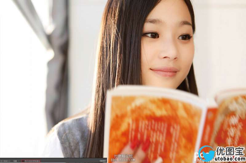 皮肤处理,利用Lightroom柔化人像皮肤教程_ps教程自学网(www.utobao.com) 皮肤处理,利用Lightroom柔化人像皮肤教程