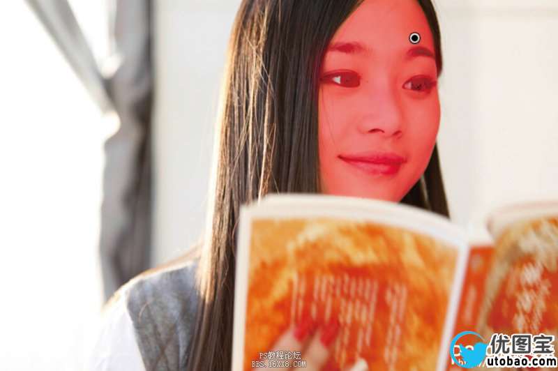 皮肤处理,利用Lightroom柔化人像皮肤教程_ps教程自学网(www.utobao.com) 皮肤处理,利用Lightroom柔化人像皮肤教程