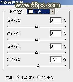 褐色调，ps调出阳光感觉的褐色调照片