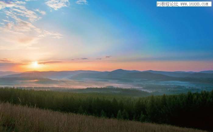 照片去灰，灰暗风景照如何变瑰丽风景照的_www.utobao.com