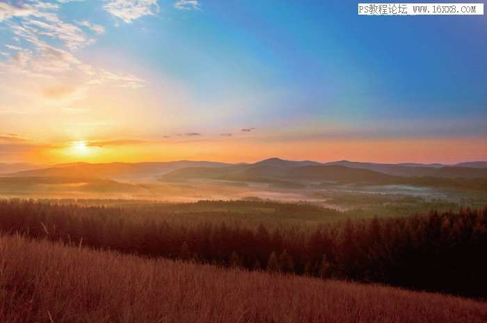 照片去灰，灰暗风景照如何变瑰丽风景照的_www.utobao.com