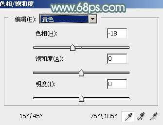 淡色调，ps调出秋季黄色调教程