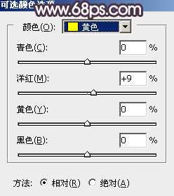 红色调，ps调出高对比的暖红色调照片