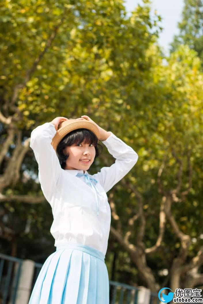 日系色，用LR和PS调出室外人像日系色调_www.utobao.com
