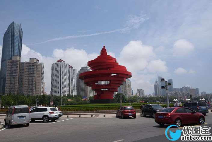 单色效果，教大家制作延时摄影城市照片_www.utobao.com